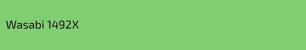 Wasabi 1492X